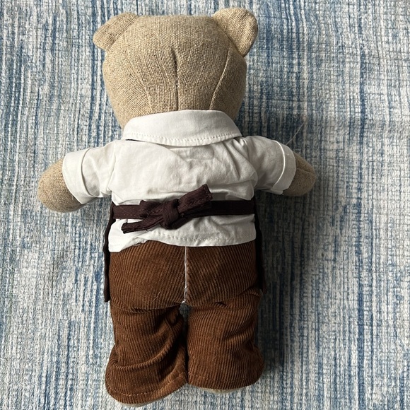 Starbucks Coffee Tea Brown Apron Bearista Barista 2016 Teddy Bear Stuffed Plush - Picture 3 of 3
